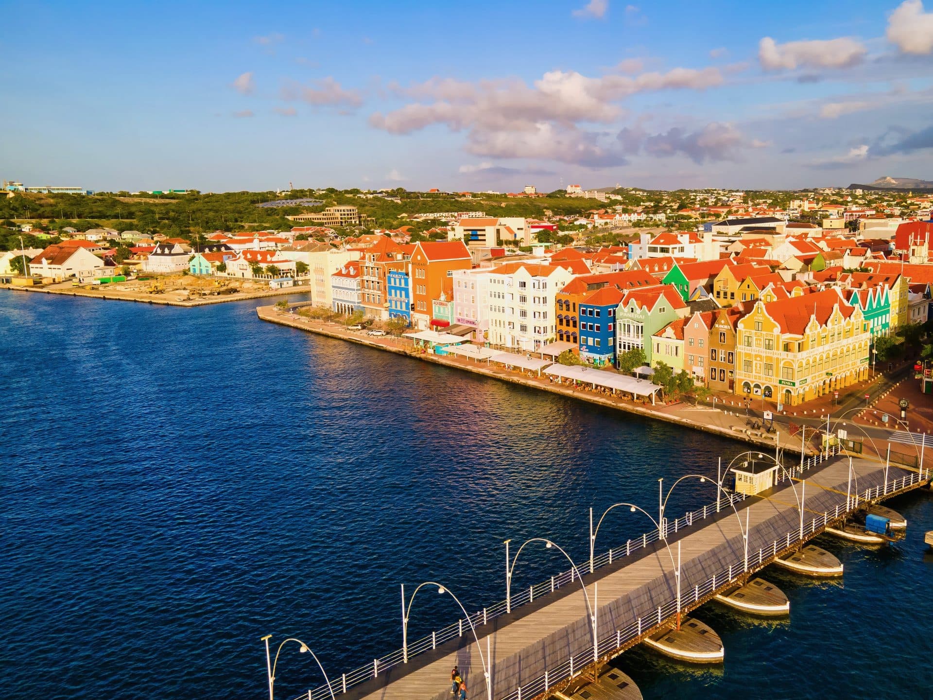 Willemstad waterfront, Curaçao